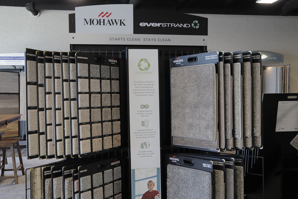 Mohawk carpet samples